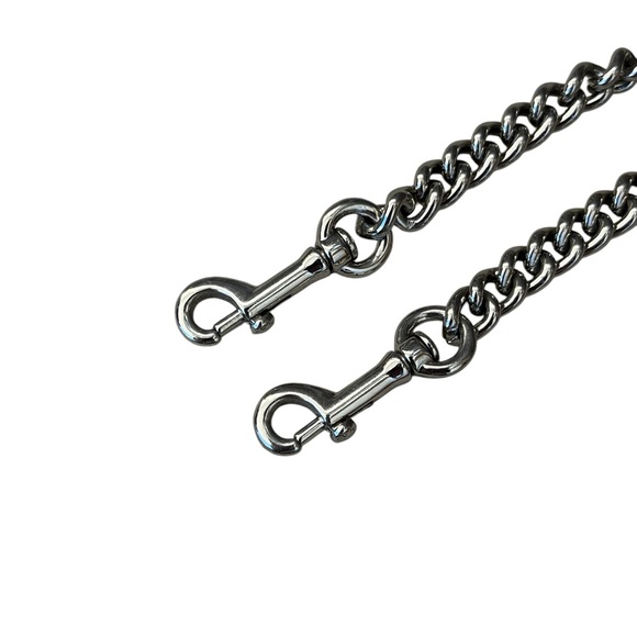 Coach Silver Chain Strap Shoulder Bag Strap Replacement EUC 18.5” - Picture 3 of 5